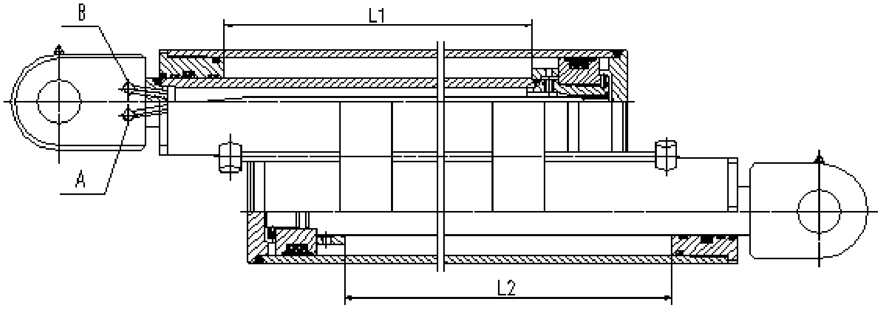 Travel valve, sequential action type combination hydraulic cylinder and hydraulic equipment