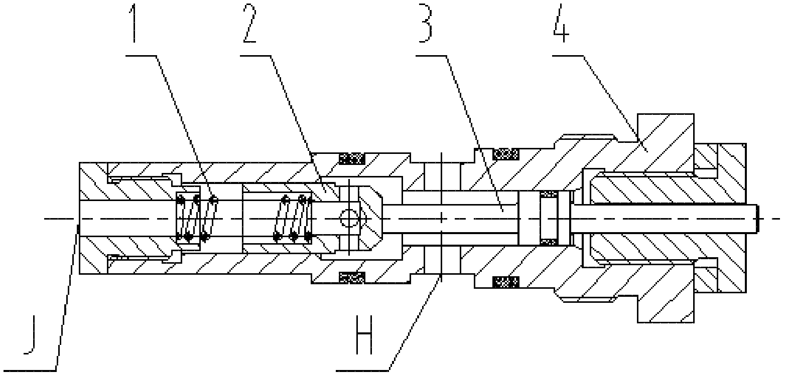 Travel valve, sequential action type combination hydraulic cylinder and hydraulic equipment