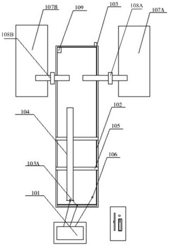 Full-immersion accelerated corrosion crushing device and method for submarine pipeline