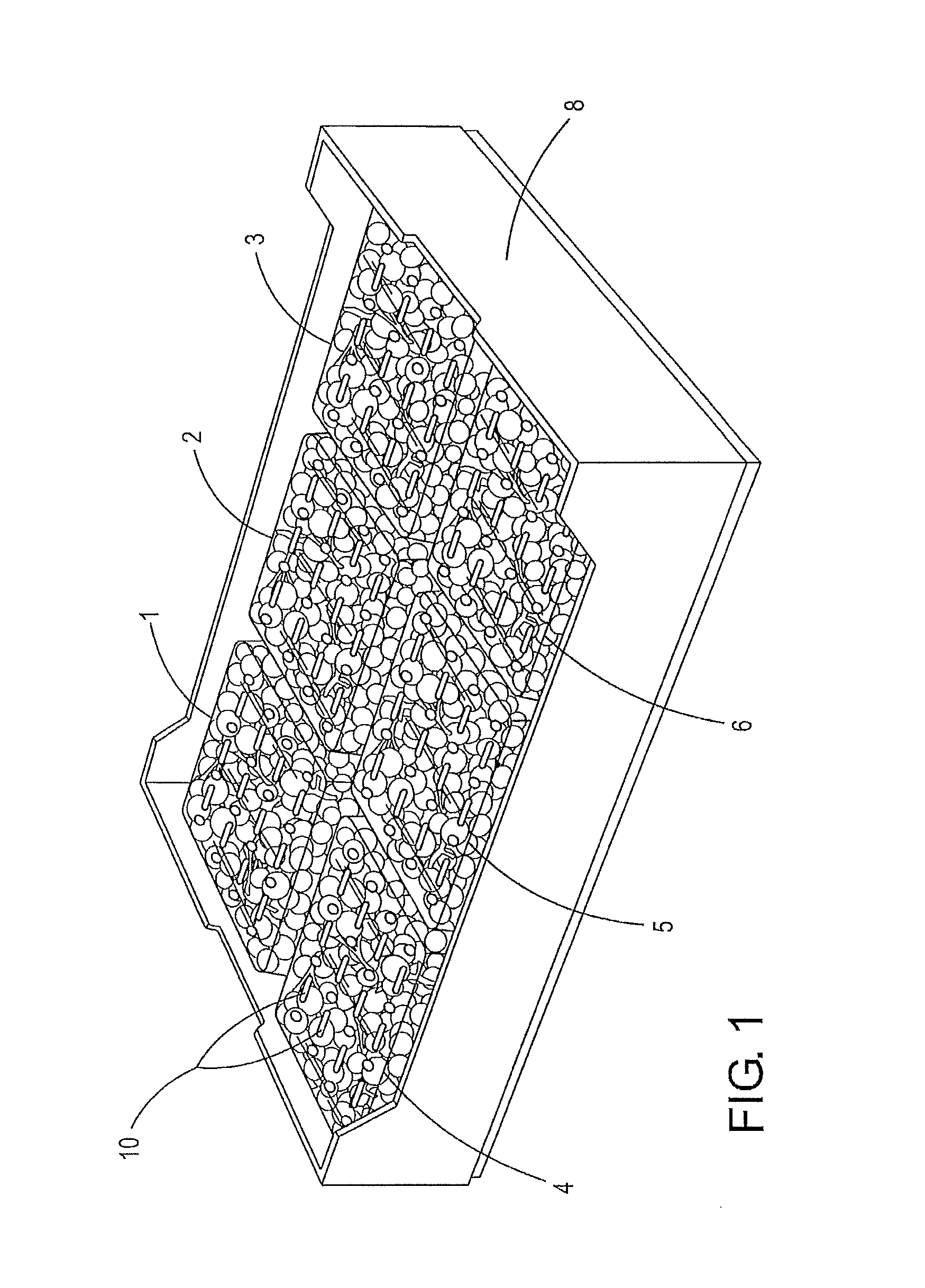 Process for the prolongation of the storage life of grapes