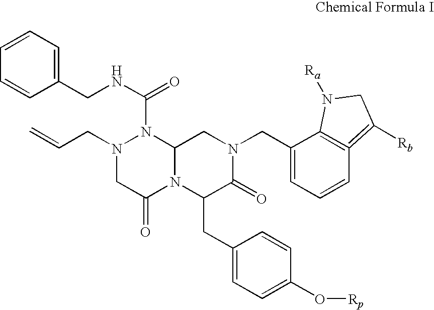 Novel compounds of reverse-turn mimetics, method for manufacturing the same and use thereof