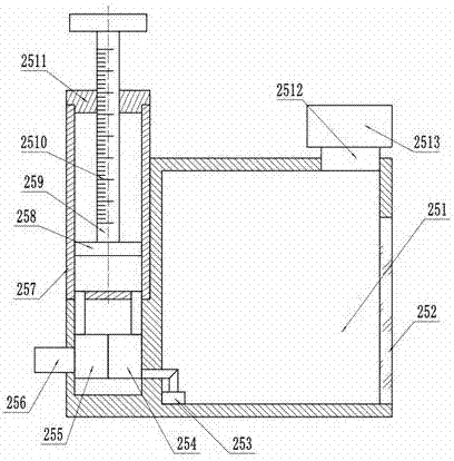 Inhalation drug administration device for respiratory medicine department