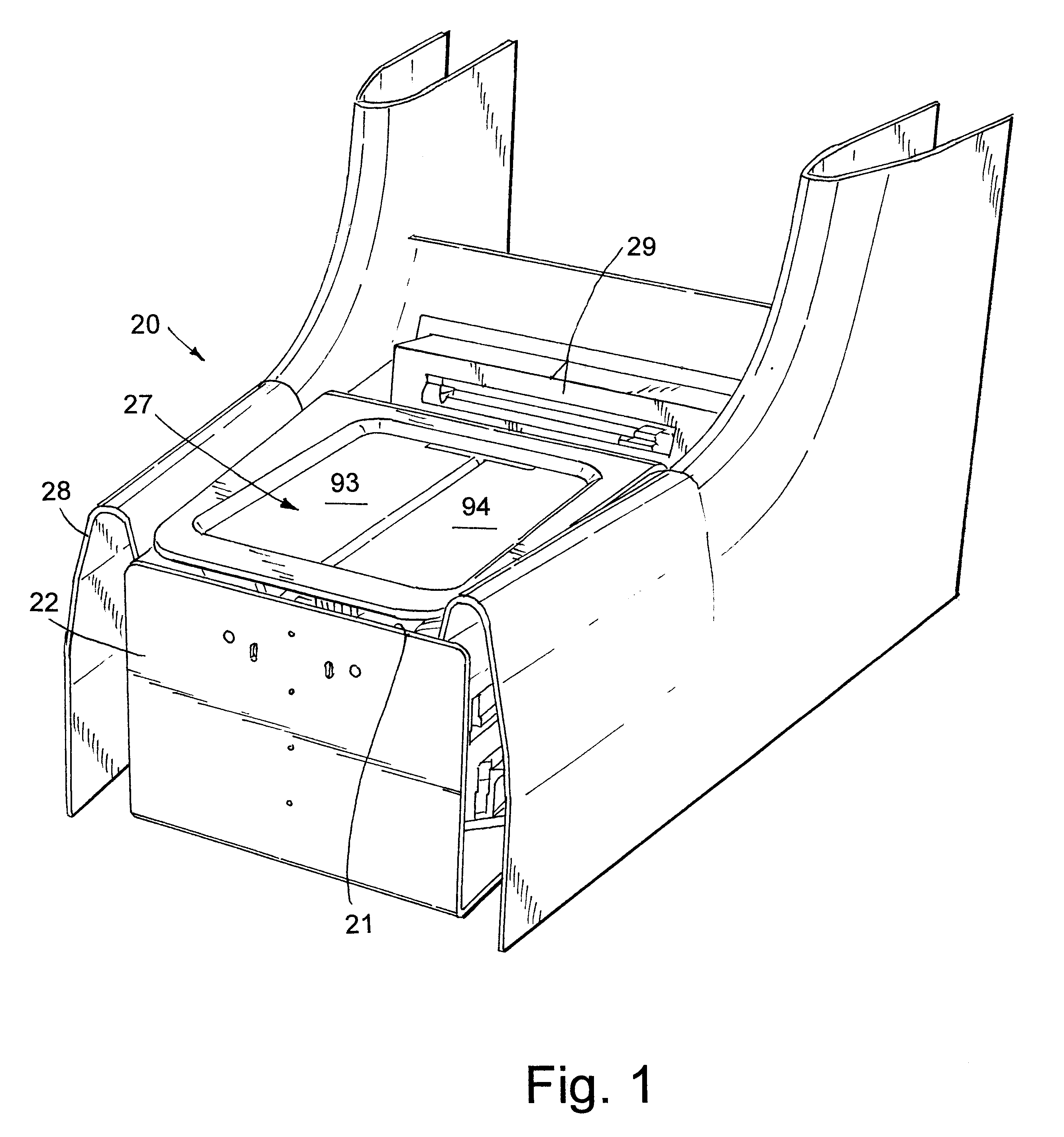 Storable shifter with electronic gear shift reset