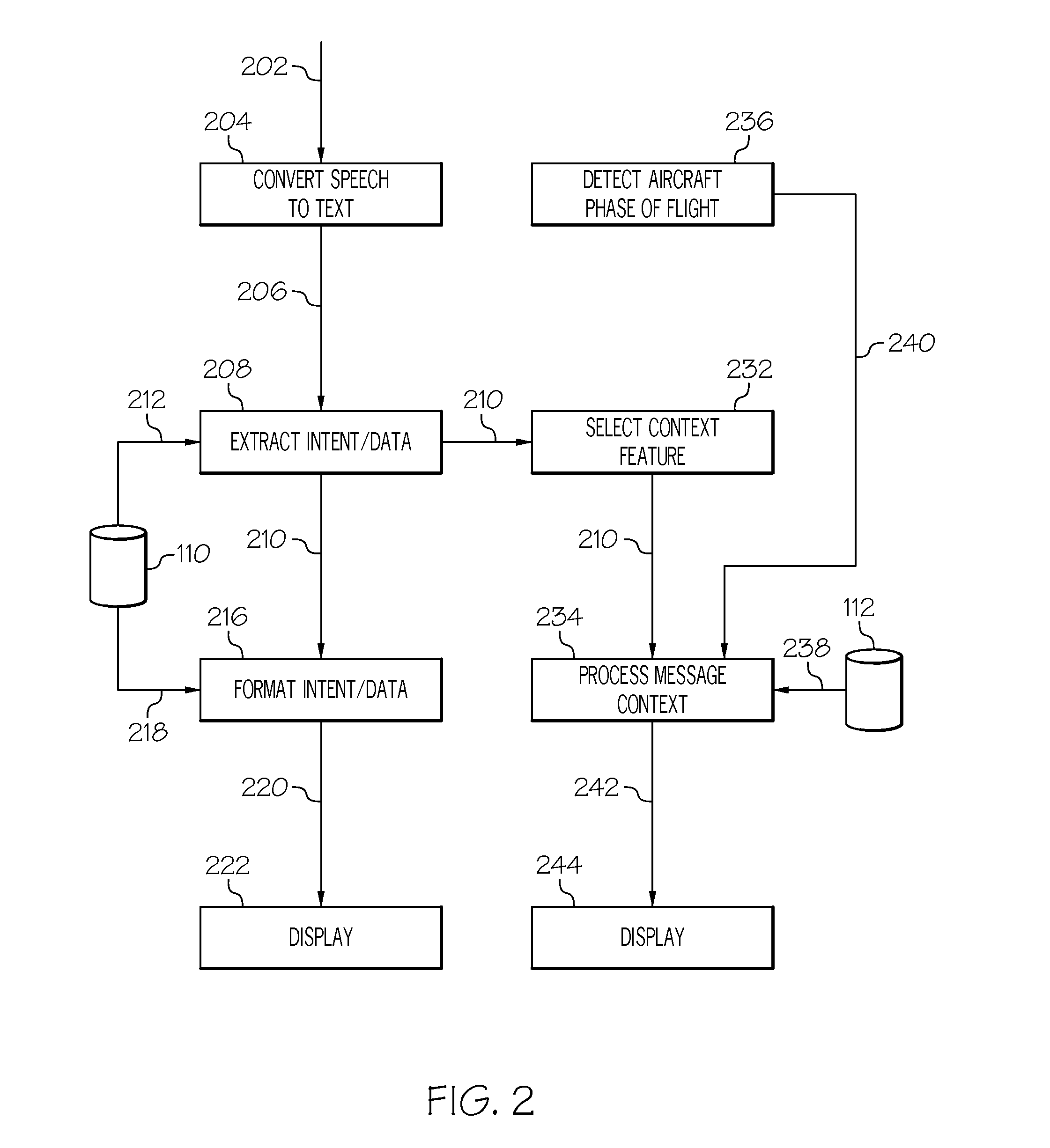 System and method for textually and graphically presenting air traffic control voice information