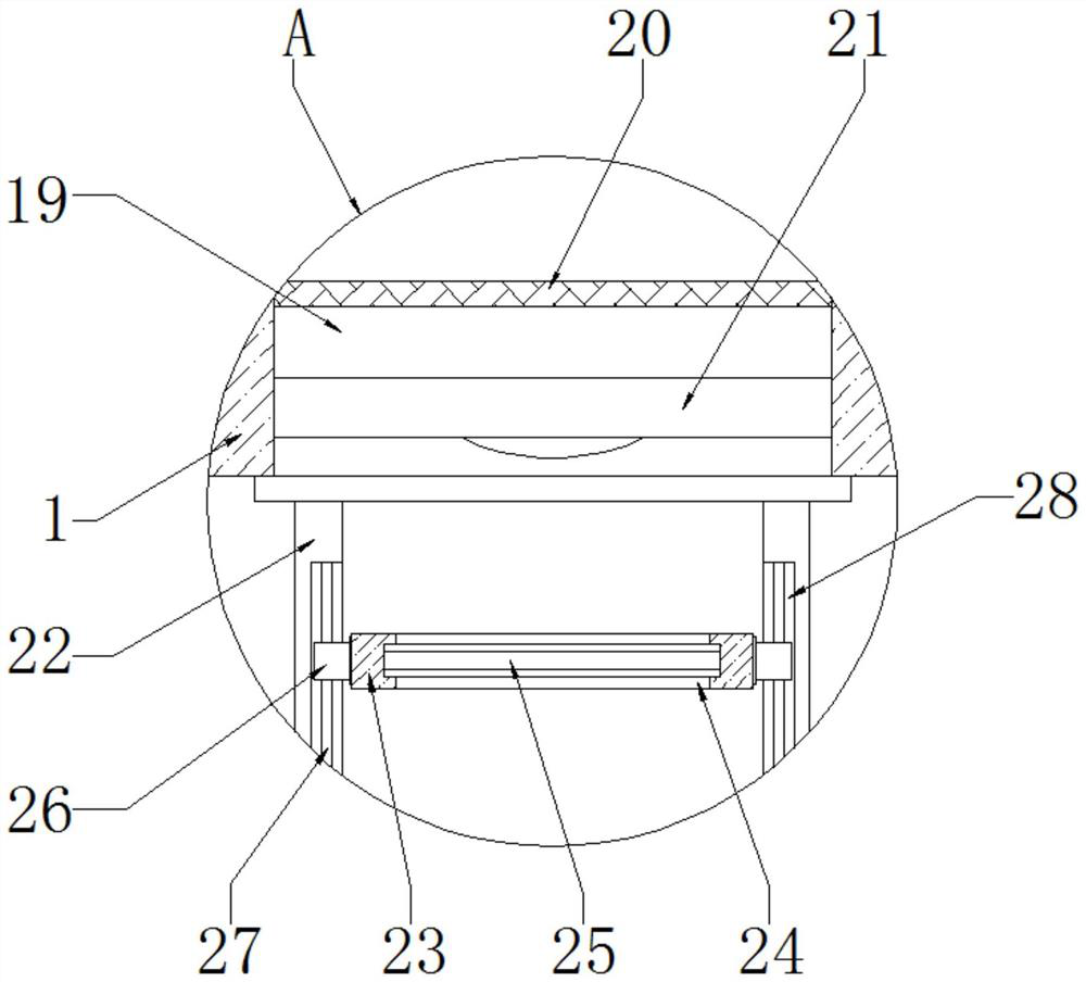 Luxury leather beauty and maintenance device and use method thereof