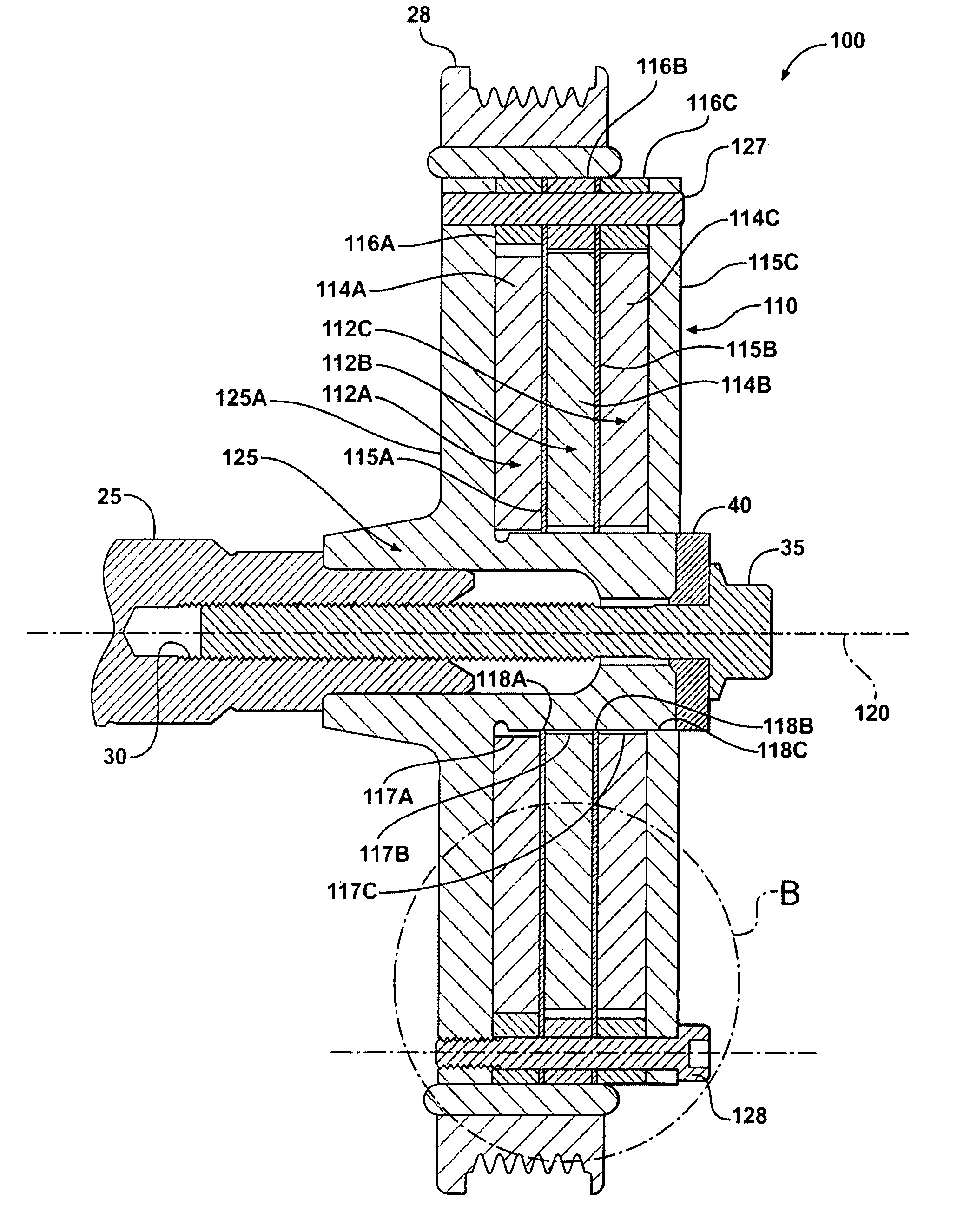 Disk pendulum vibration damper