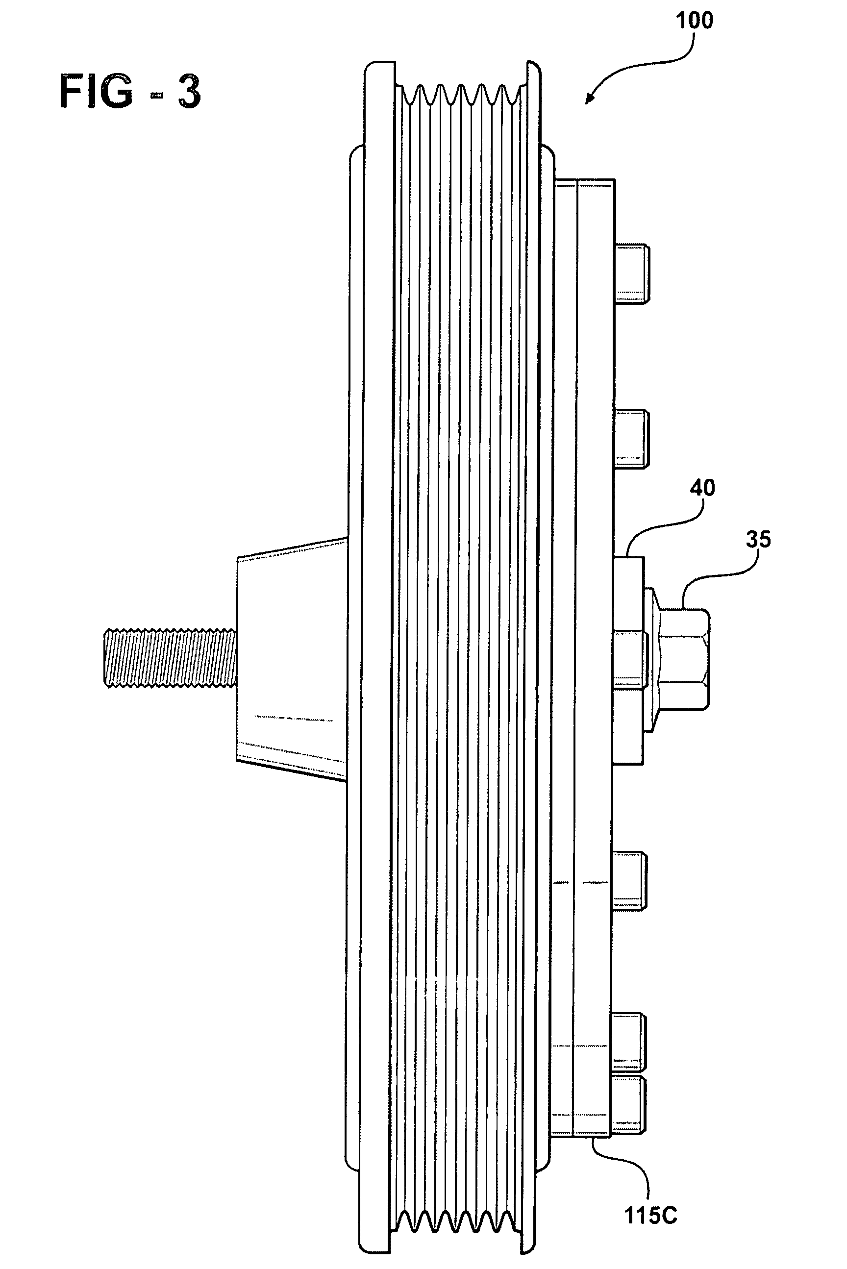 Disk pendulum vibration damper