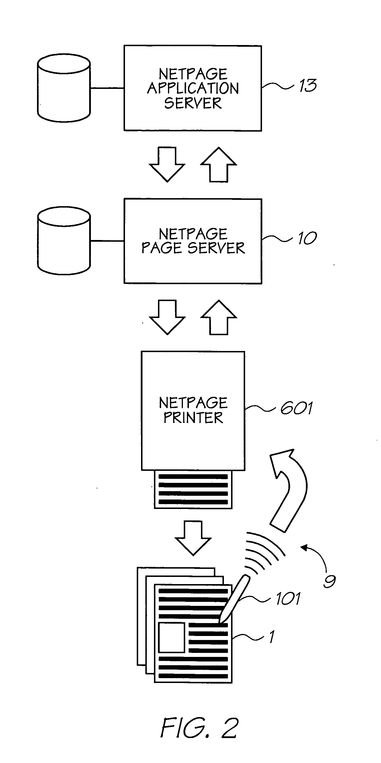 Digital camera with interactive printer