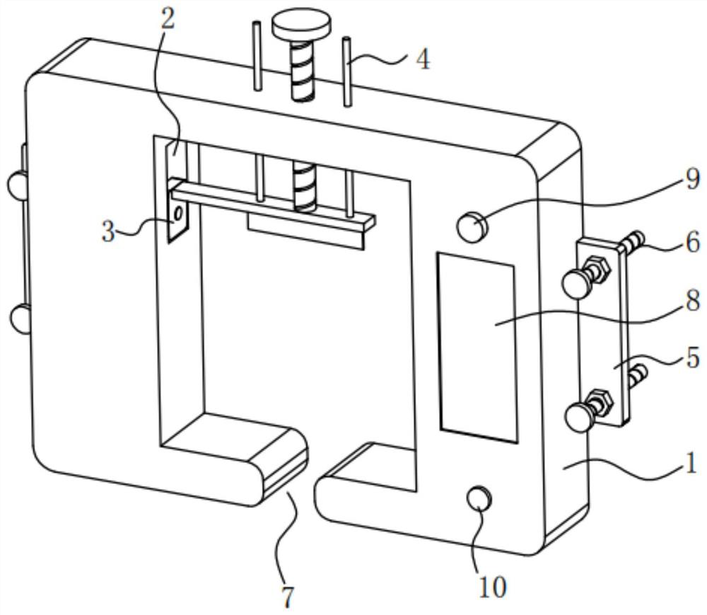 Socket connection stability testing device for power system