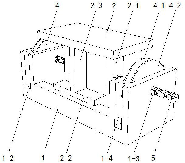 Damping bearing for a bridge