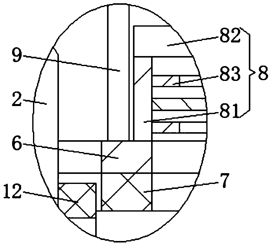 Automatic sewage quality detection equipment