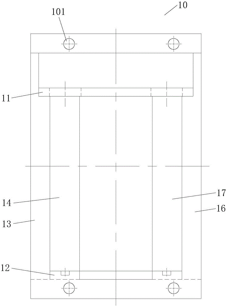 Guiding and guarding clamping device and rolling machine