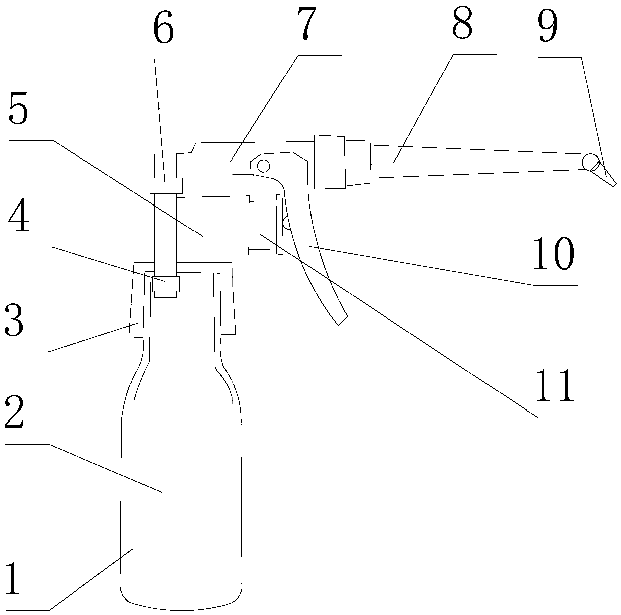 Medical oral rinse device