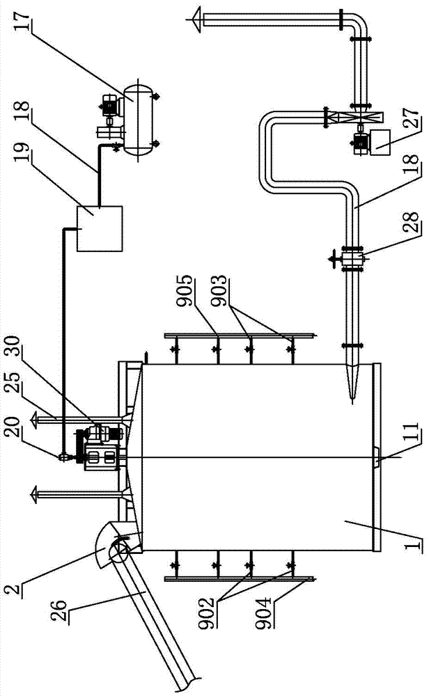 Disc type drying machine