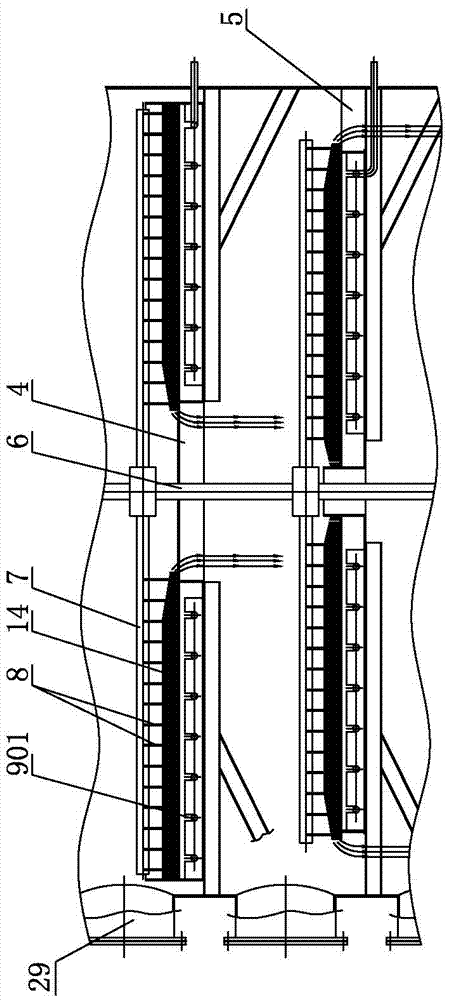 Disc type drying machine