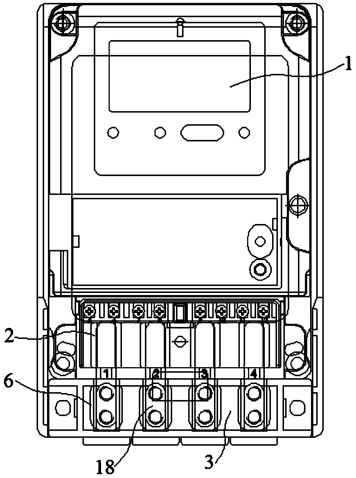 Pluggable electric energy measurement device