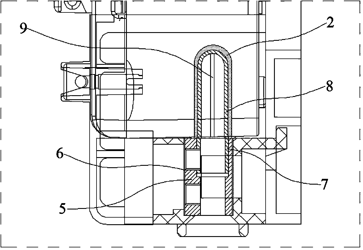 Pluggable electric energy measurement device