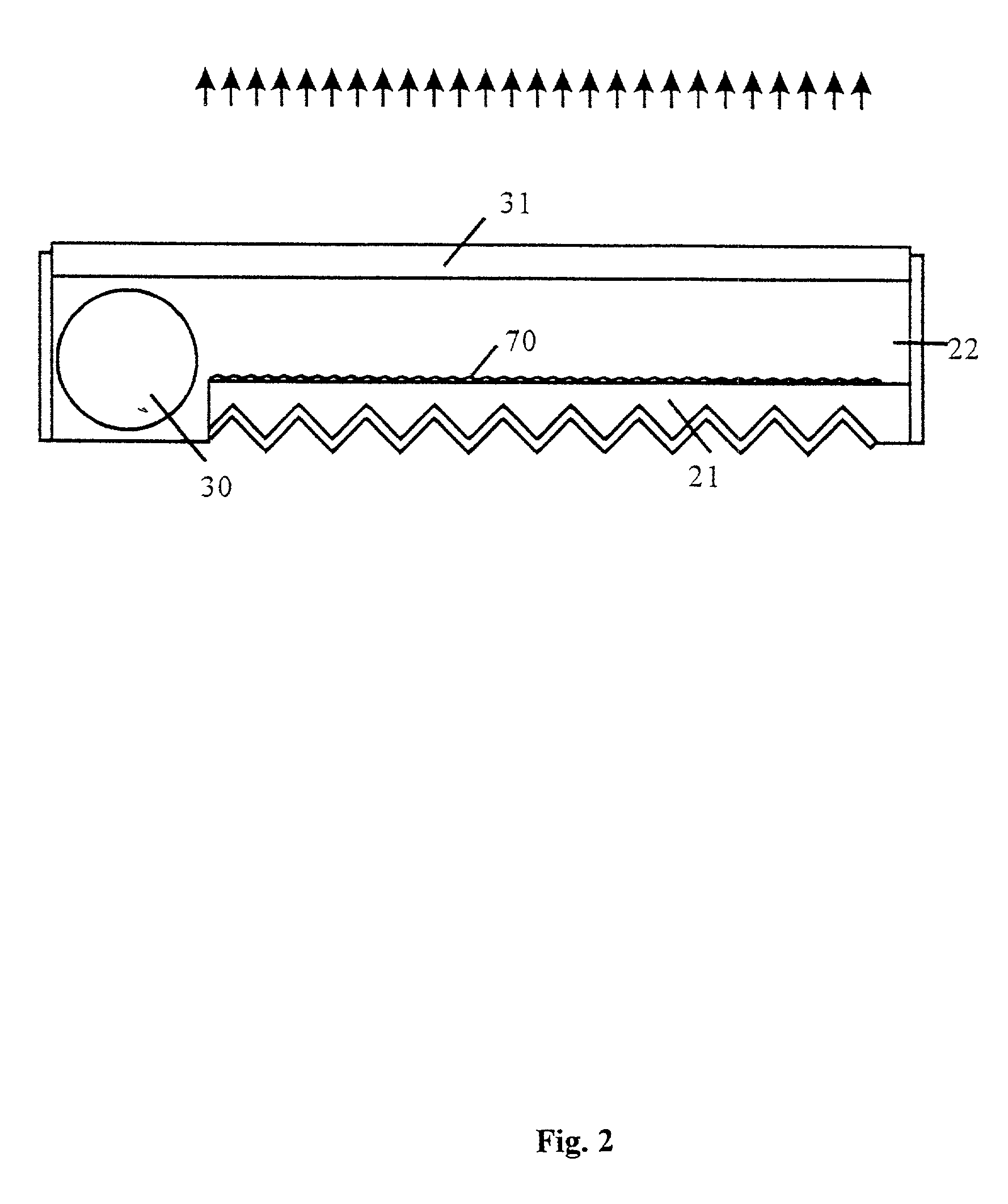 Polarization splitting backlight module