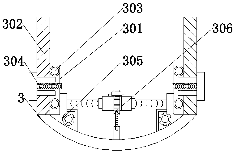 Automatic berthing system of unmanned ship