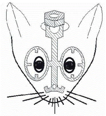 Mouse myopia model, and inducing device and inducing method thereof