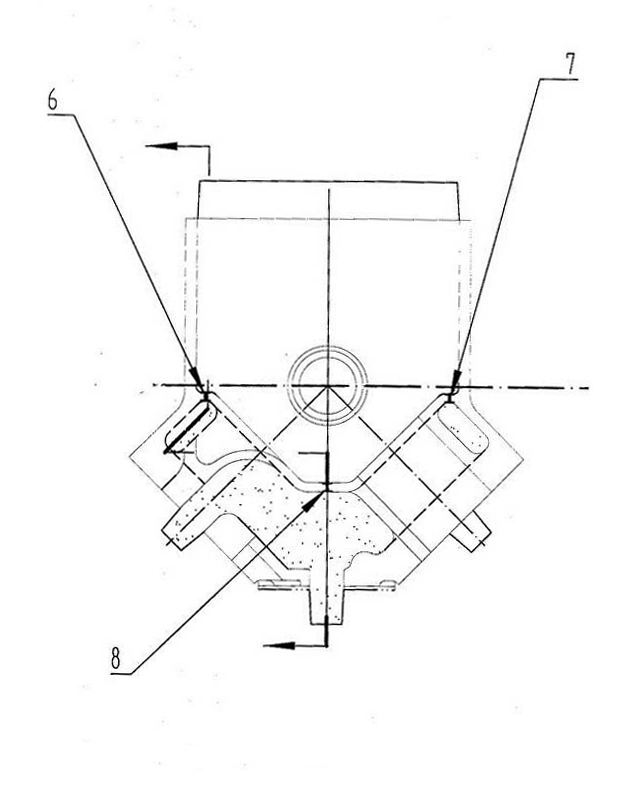 Method for laminating multiple core assemblies of shell casting chaplet at intervals