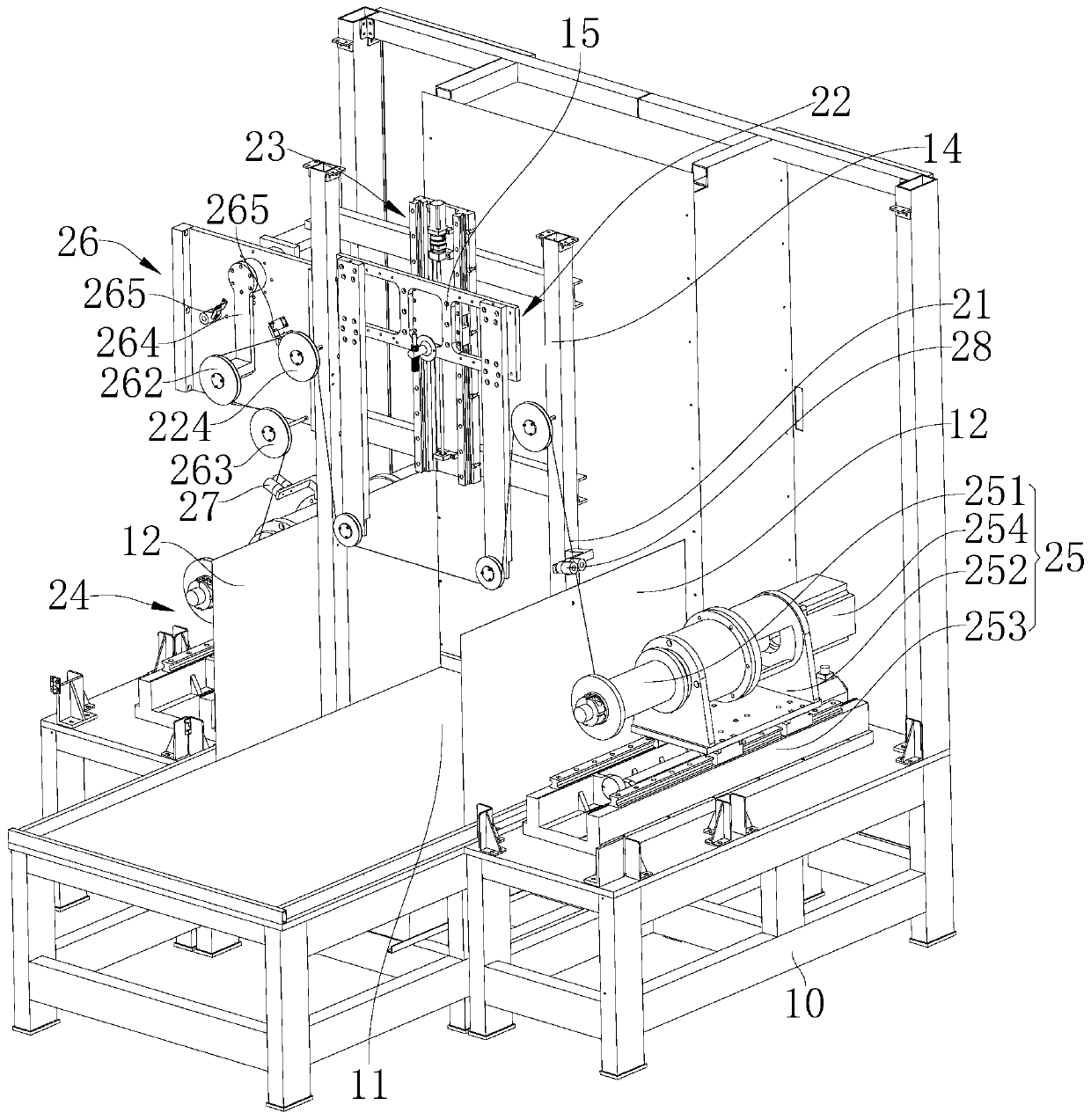 Wire cutting device and material cutting equipment