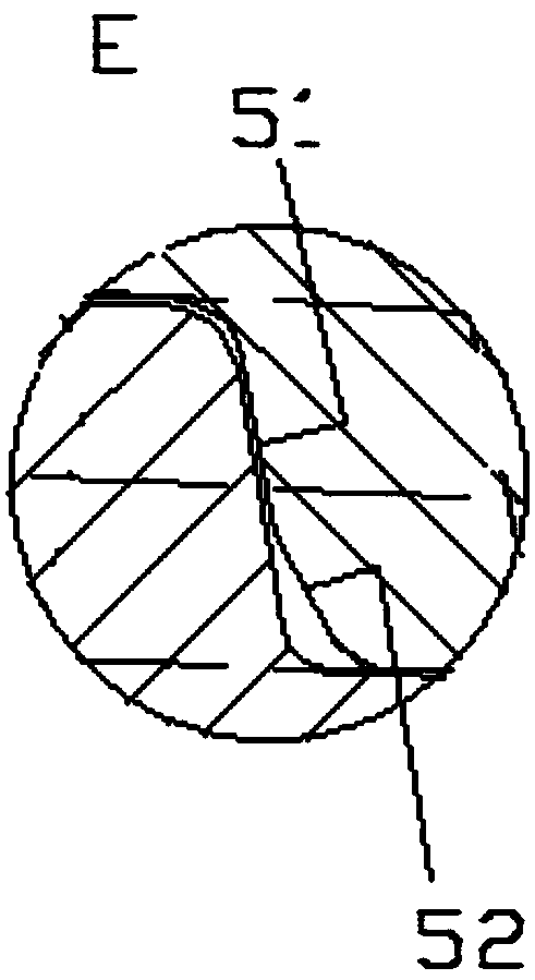 Low-stress threaded connection structure