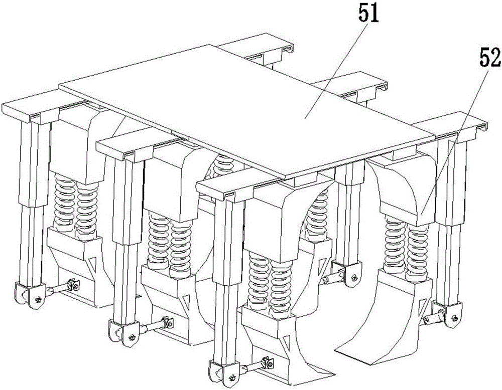 Clamping device of automatic six-degree-of-freedom transferring robot for water conservancy and hydropower pipelines