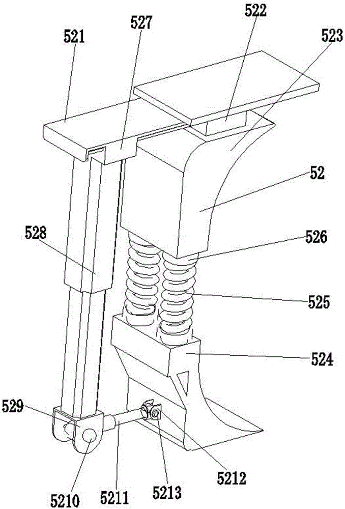 Clamping device of automatic six-degree-of-freedom transferring robot for water conservancy and hydropower pipelines