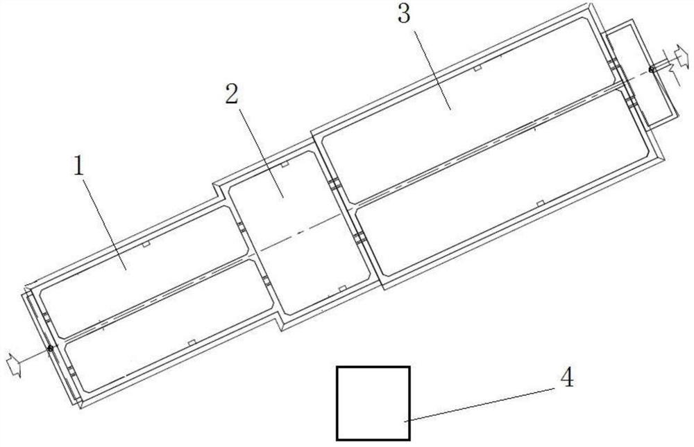 Working method for sewage treatment fluid control device