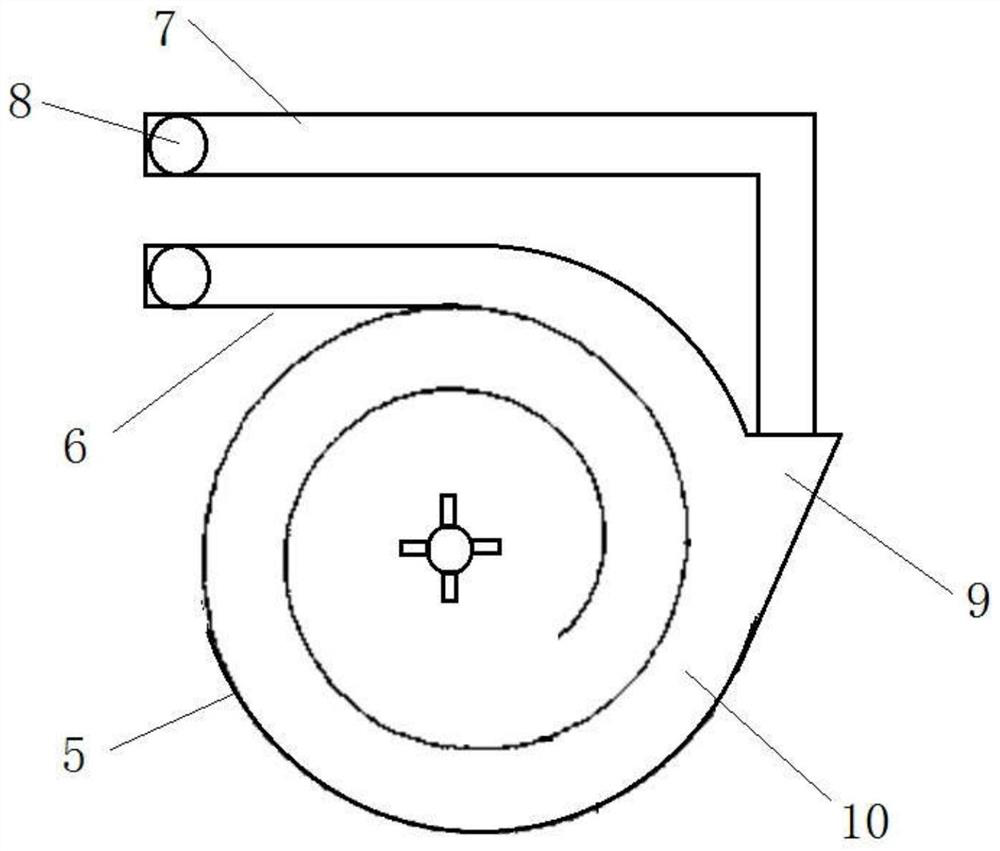 Working method for sewage treatment fluid control device