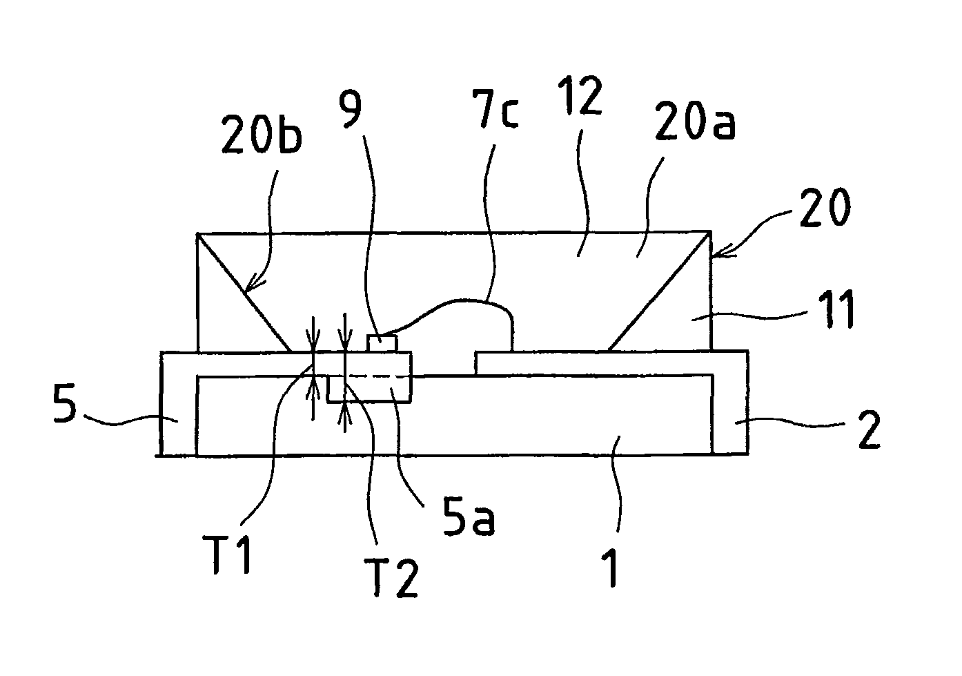 Image capturing device having pulsed LED flash