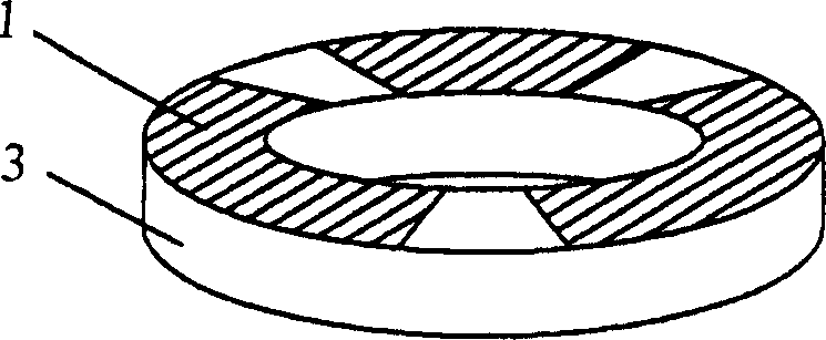 Copper electrode strontium titanate annular piezoresistor and method for making same