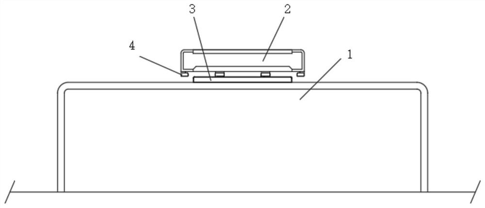 Exhaust structure of nuclear fuel processing mold