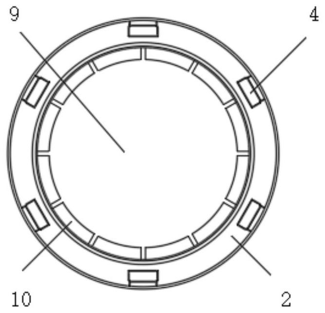 Exhaust structure of nuclear fuel processing mold