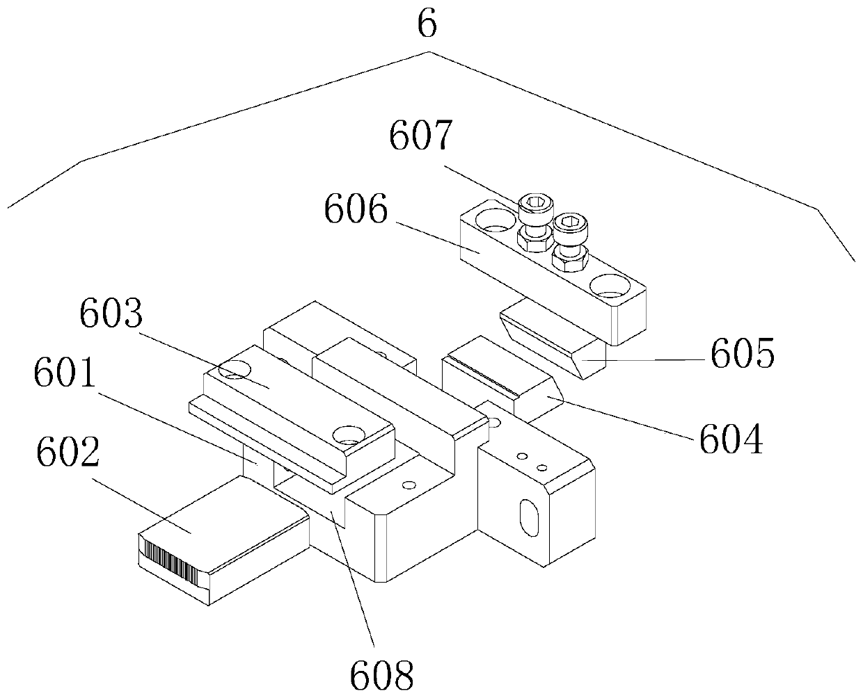 Automatic knurling mechanism for shaft products