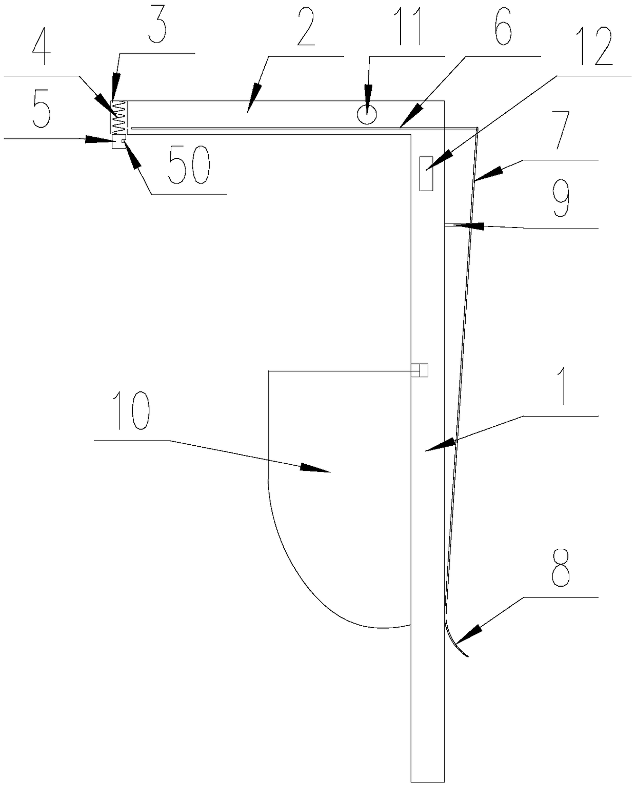 High-layer bookshelf book taking device