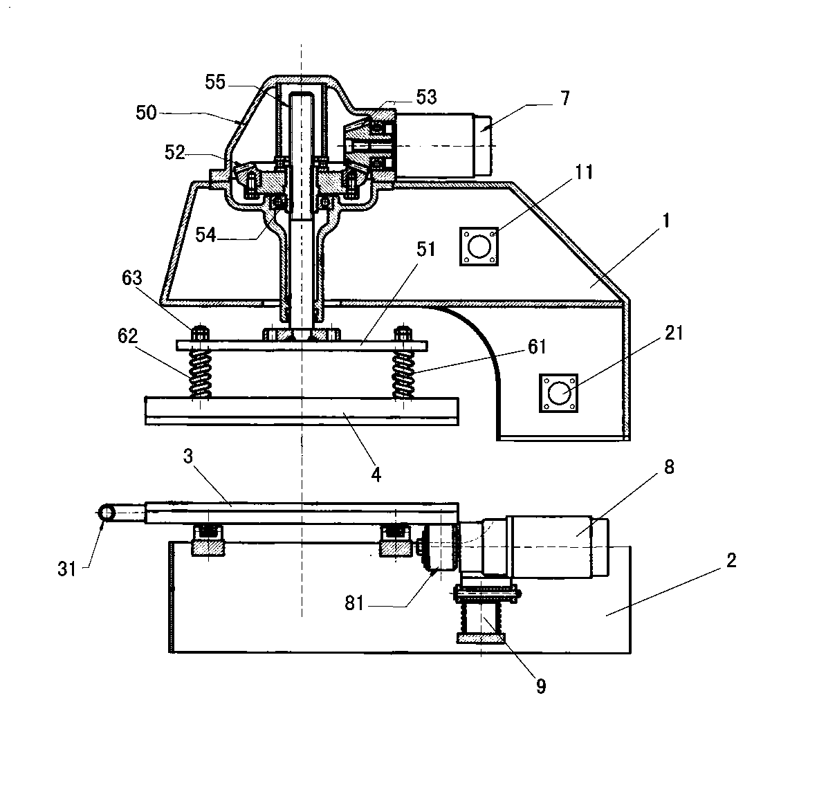 Automatic garment ironing machine