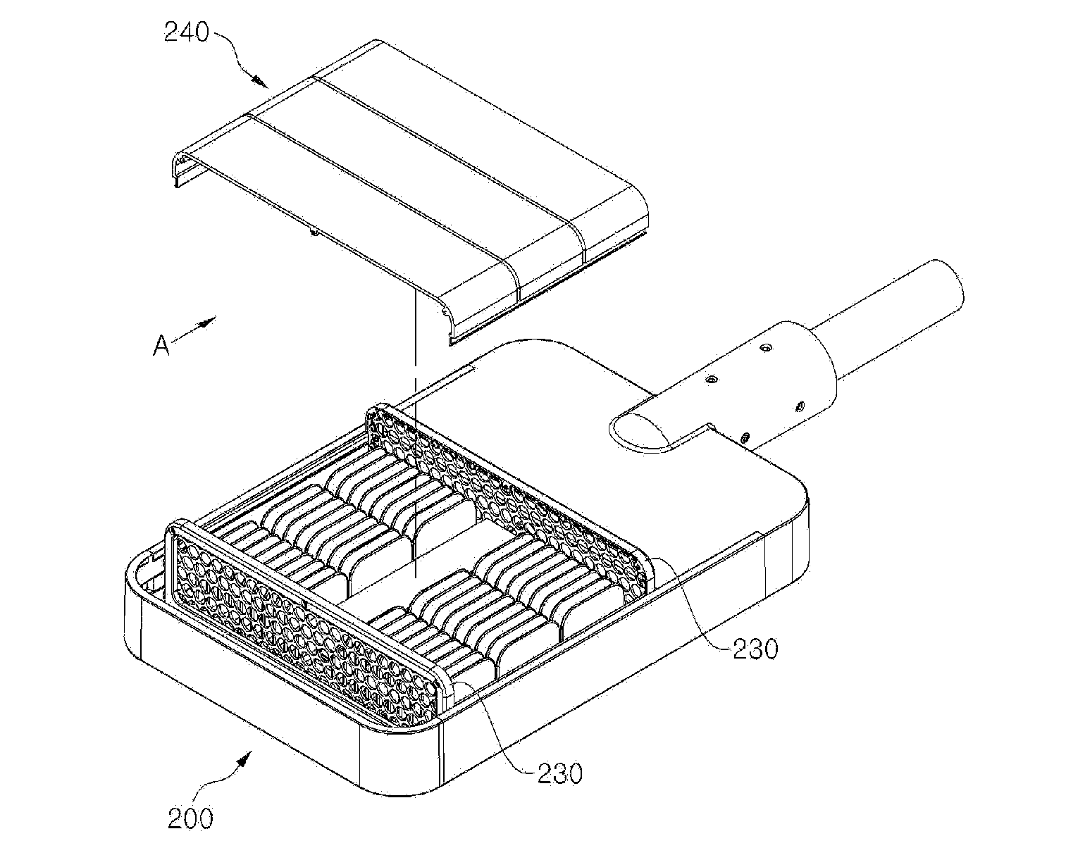 Optical semiconductor based illuminating apparatus