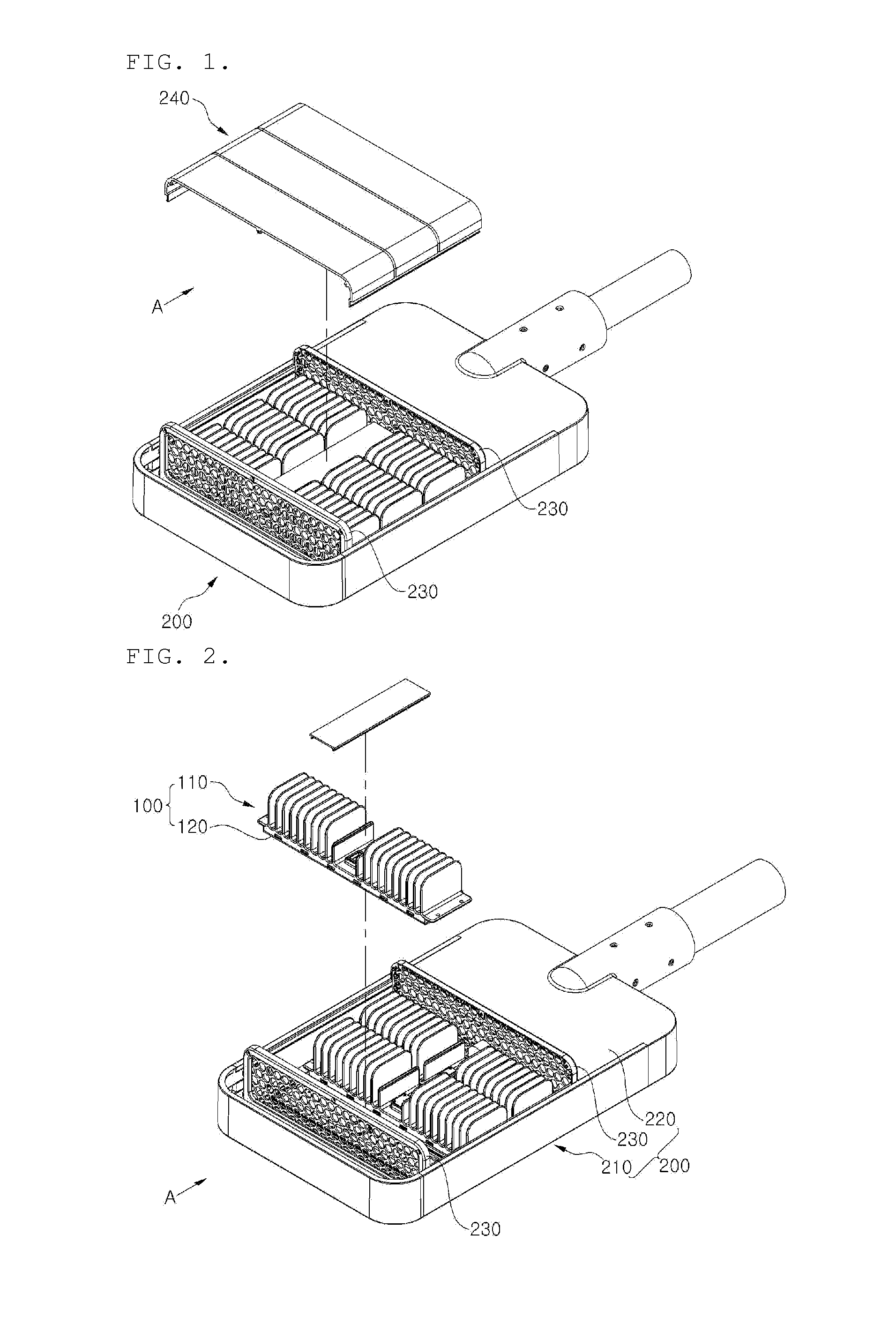 Optical semiconductor based illuminating apparatus