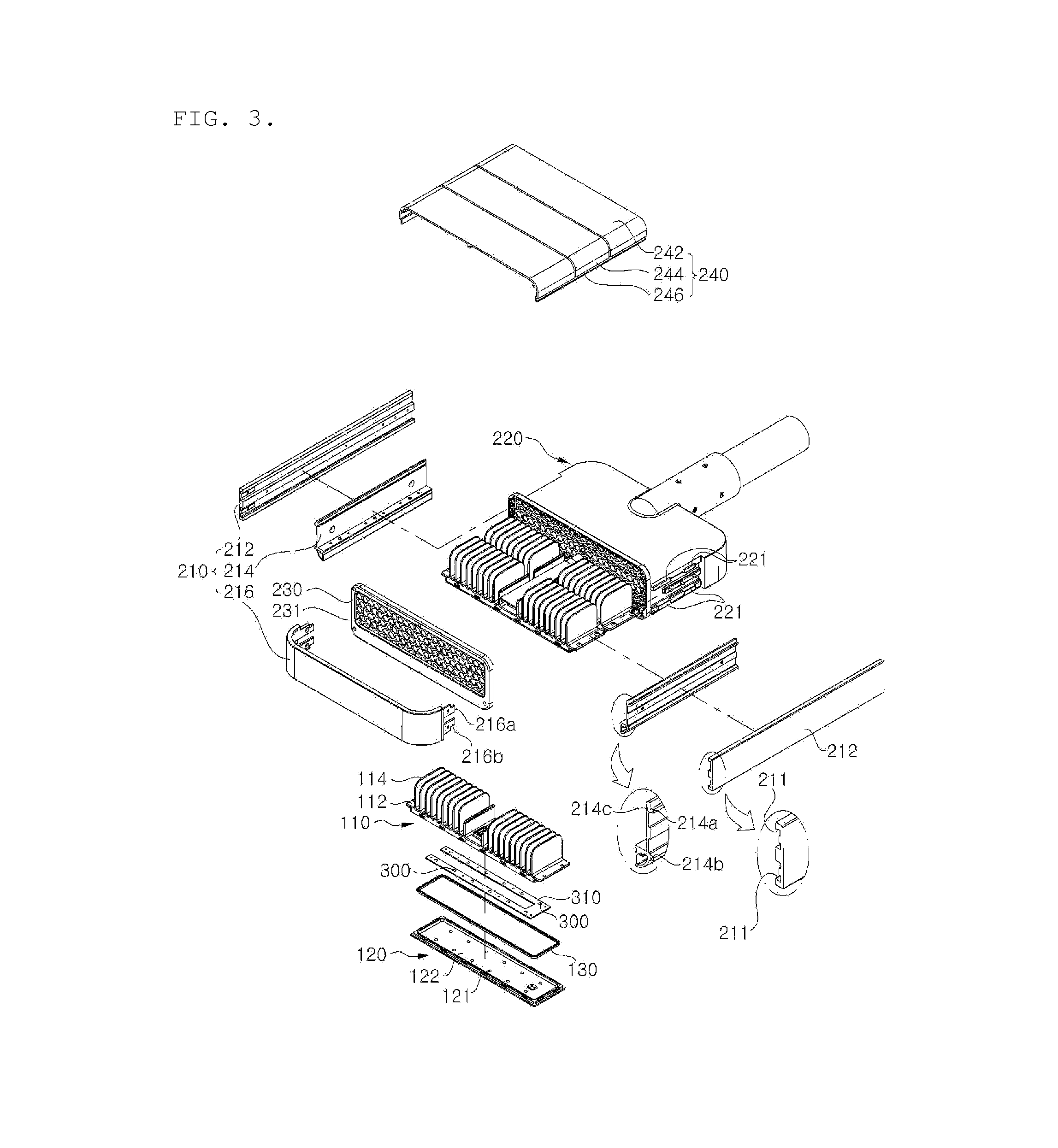 Optical semiconductor based illuminating apparatus