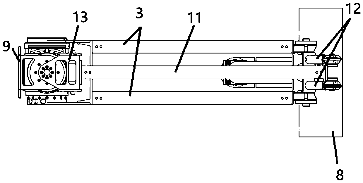 Wheel-leg composite type robot moving device and wheel-leg composite type robot