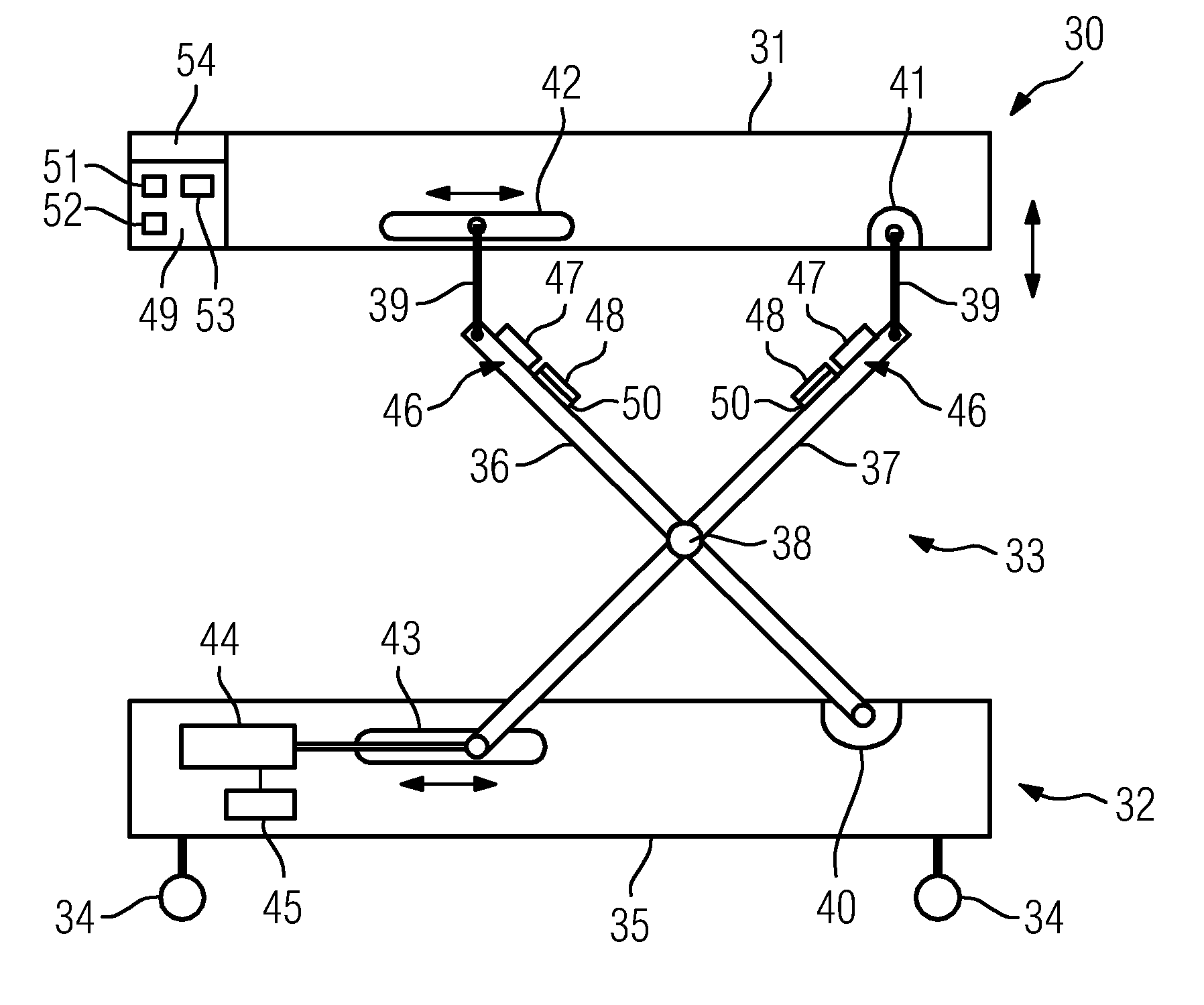 Patient support apparatus for a medical imaging apparatus and a medical imaging apparatus having the patient support apparatus