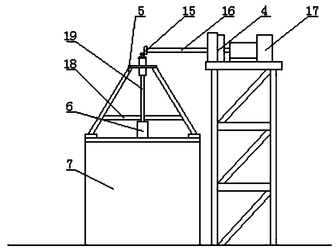 A mold surface td treatment premix production device