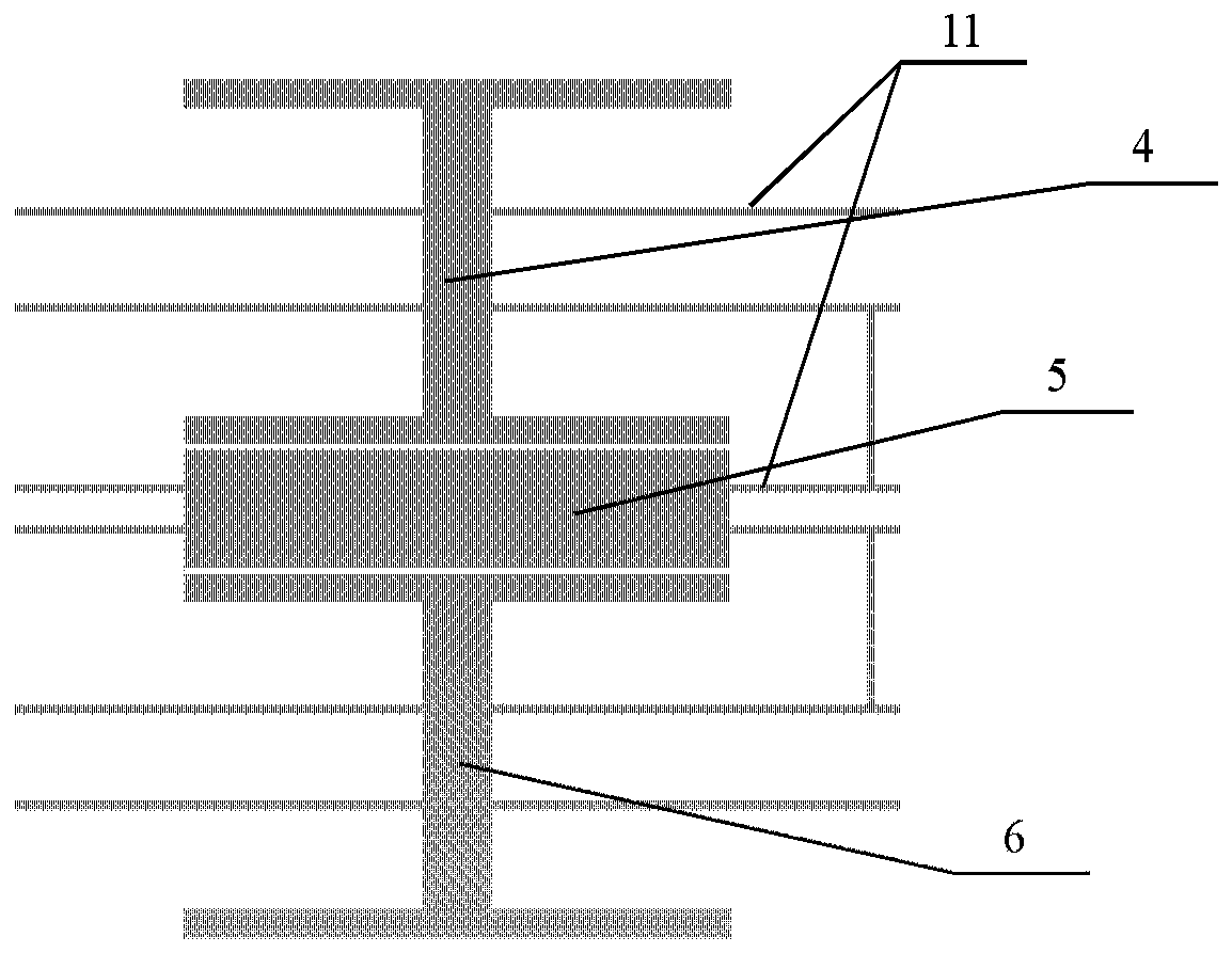 Resonance miniature electric field sensor with adjustable sensitivity