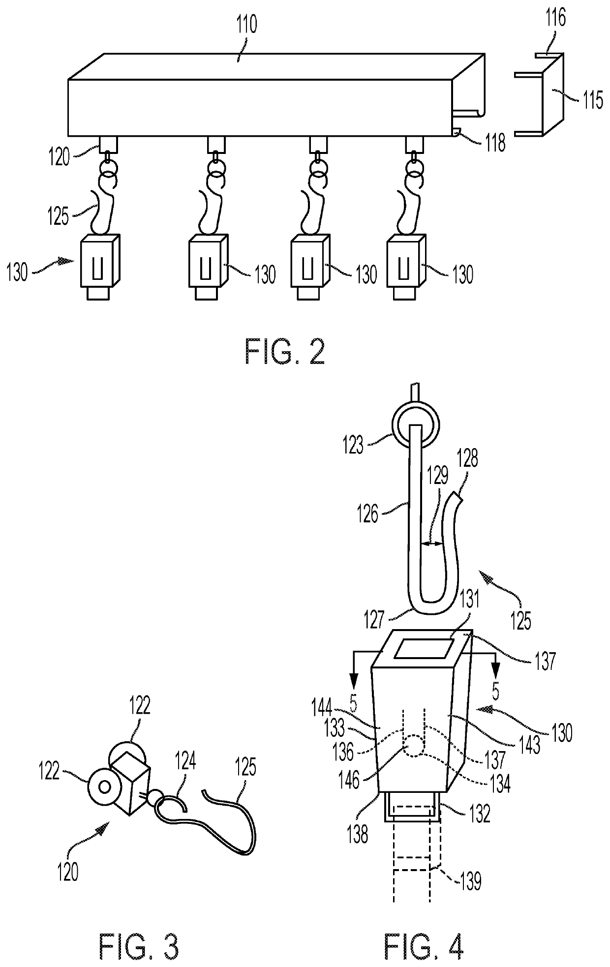 Disposable curtain system, attachment therefor and method