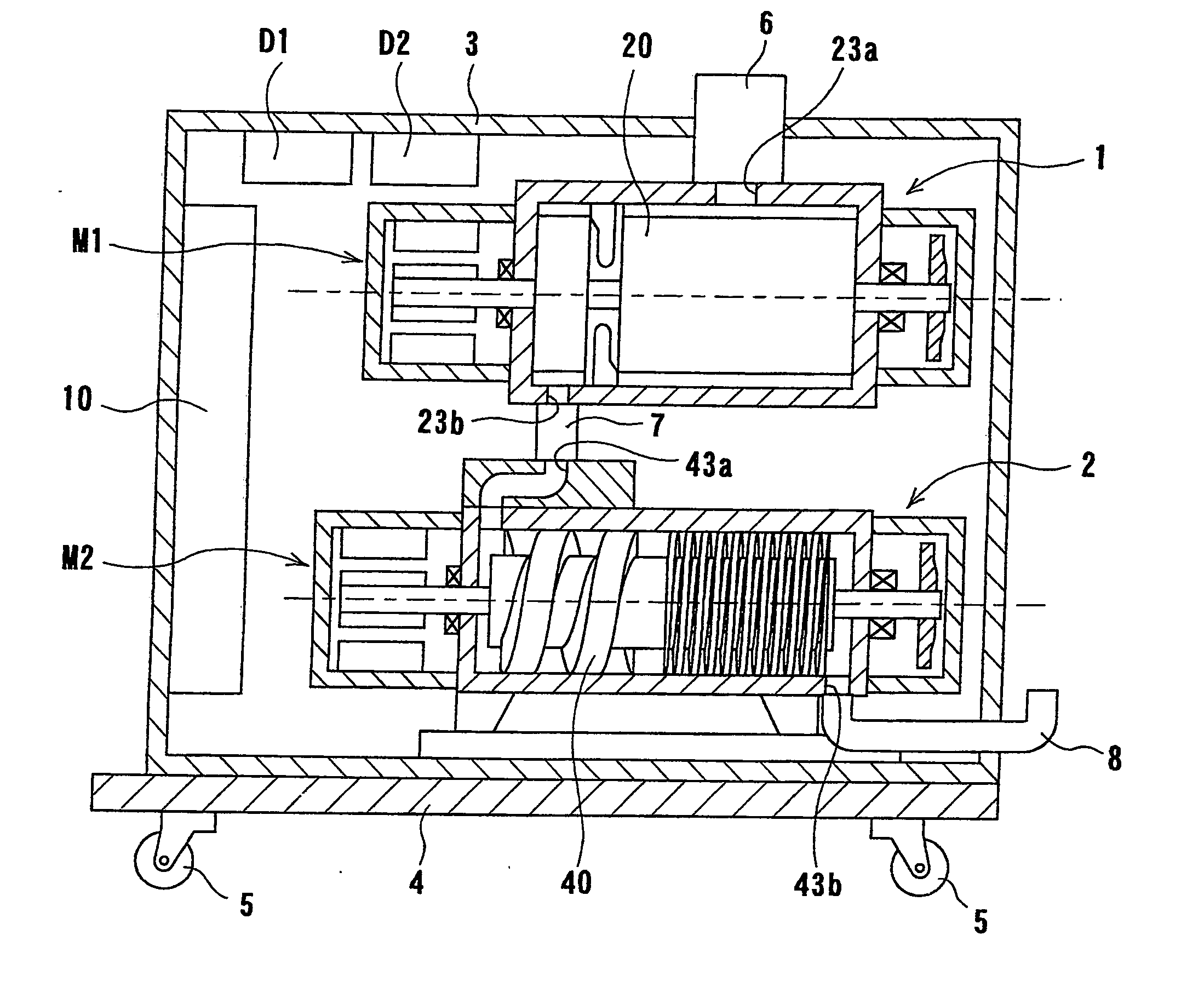 Evacuation apparatus