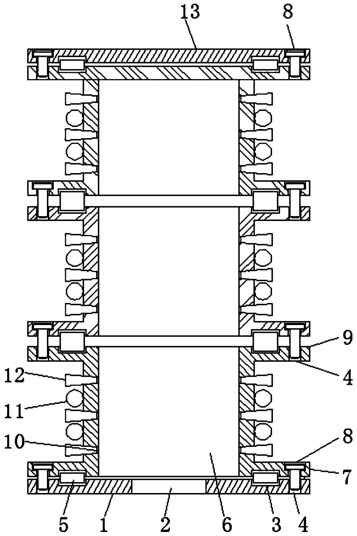 Modular type pump housing