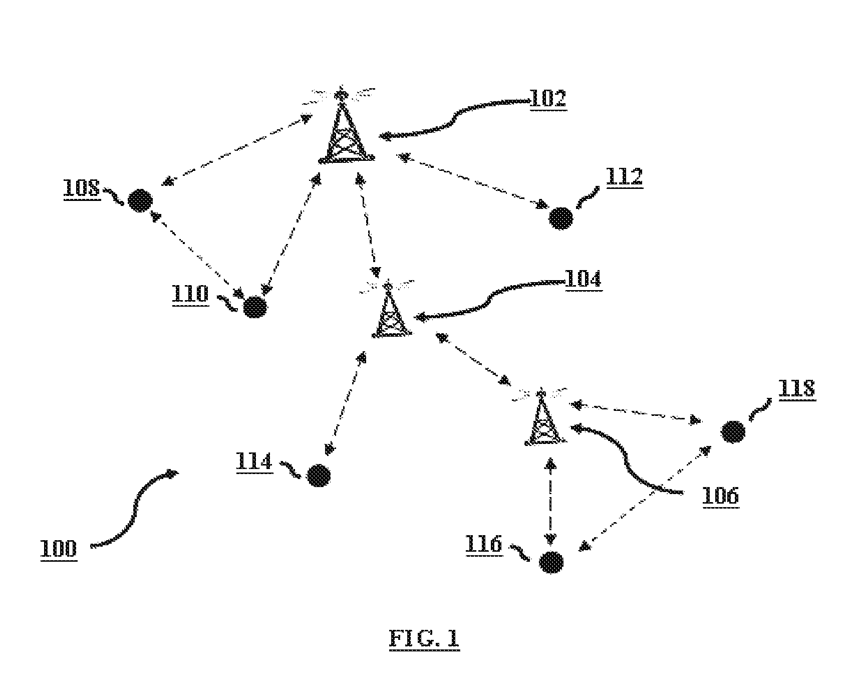 Large network association procedure in power efficient manner