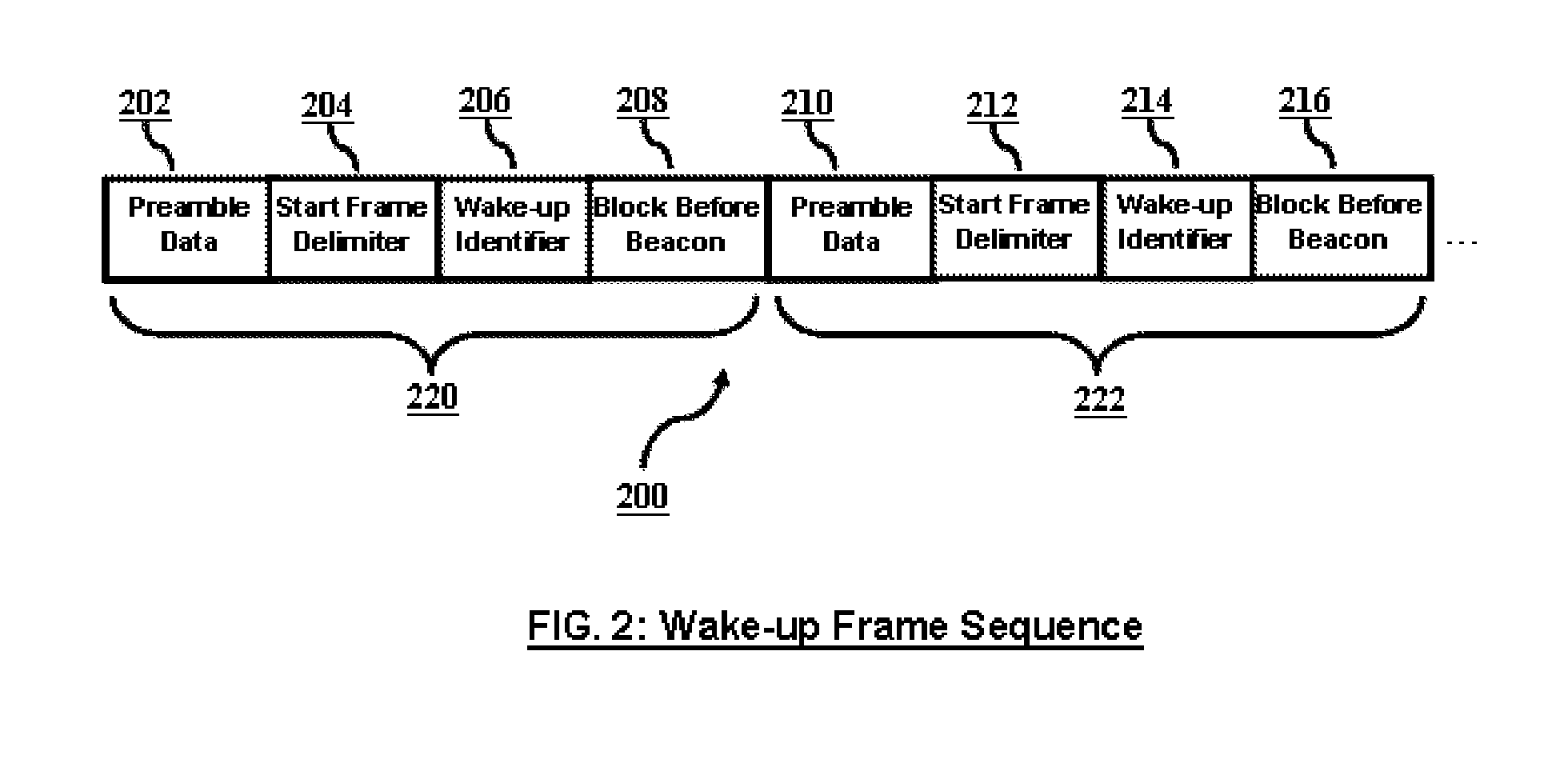 Large network association procedure in power efficient manner